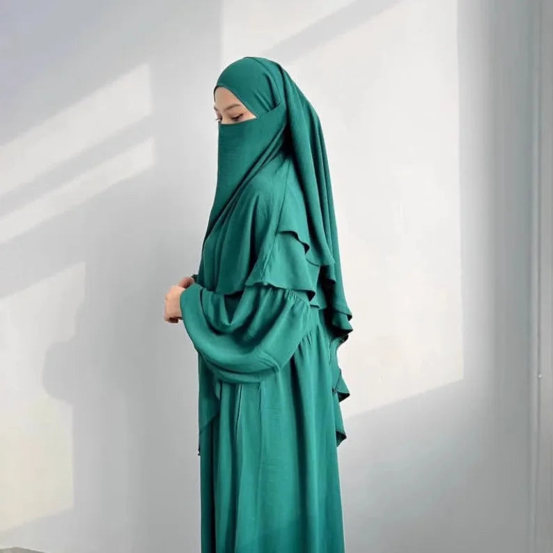 Abaya-Khimar-Set "Khadija"